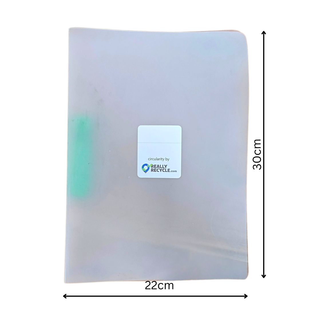 A4 ReallyRecycle folio with dry wipe cover