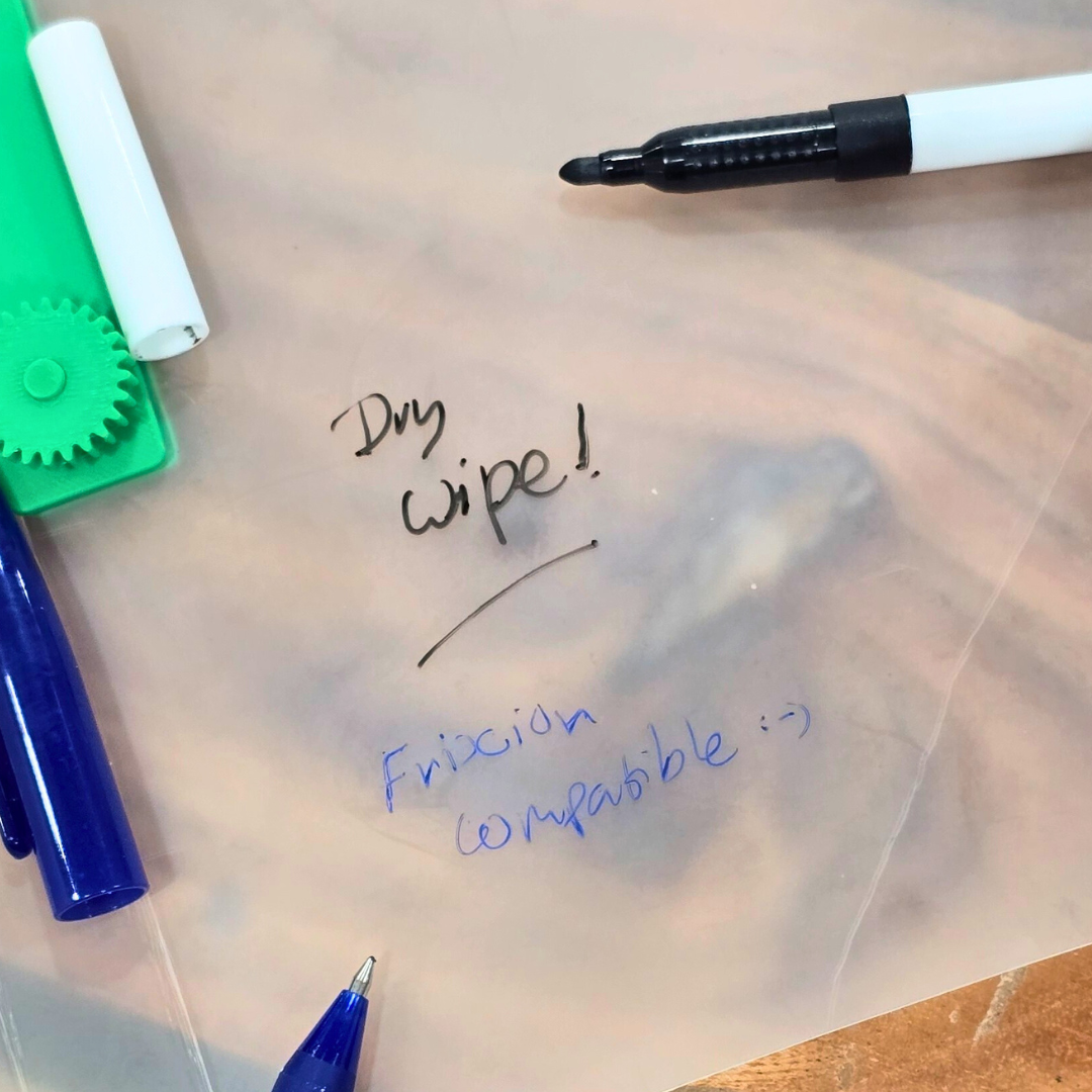 A4 ReallyRecycle folio with dry wipe cover