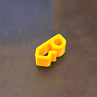 Mini Plastic Hooks (pack of 10)