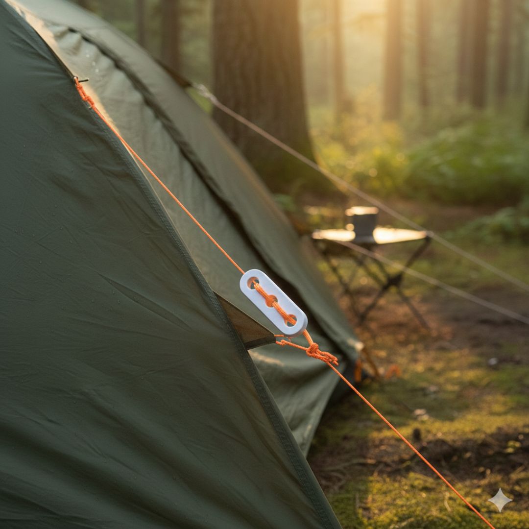 Shock cord tensioners