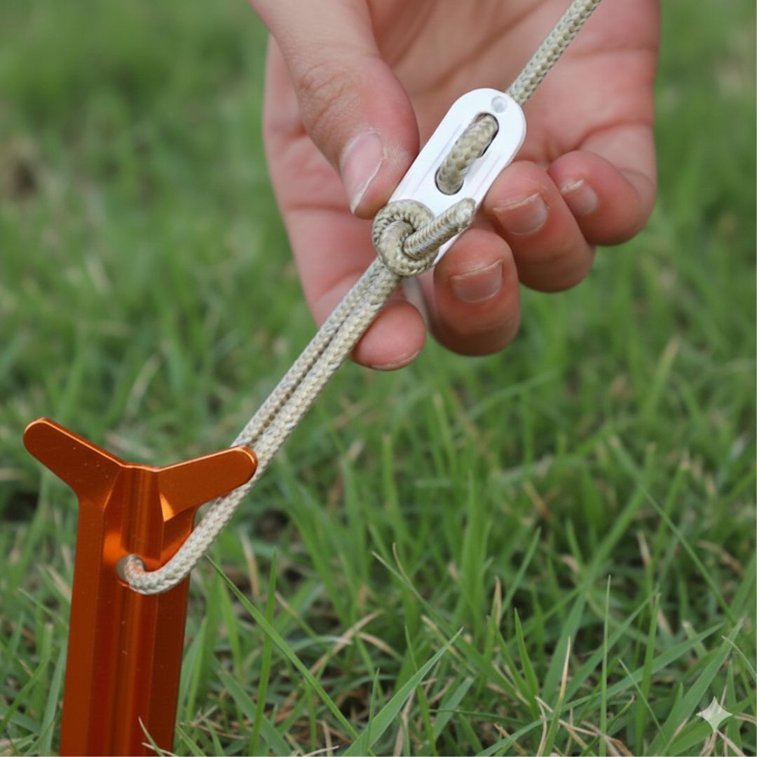 Shock cord tensioners