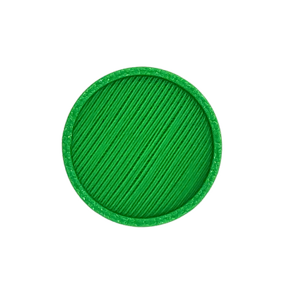 10 Small High Power Peppermint (Green And White) Memo Board Magnets