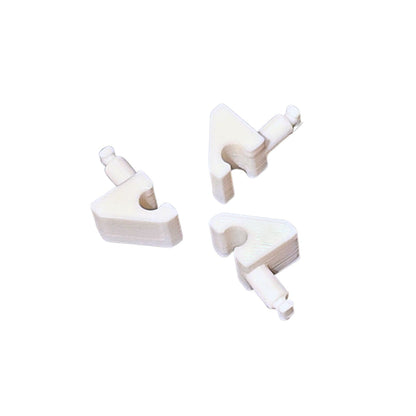 SieMatic Cabinet Fixture Variety Pack, 24-items, 8x Cabinet Hooks, 8x Precise Fixings, 8x Standard