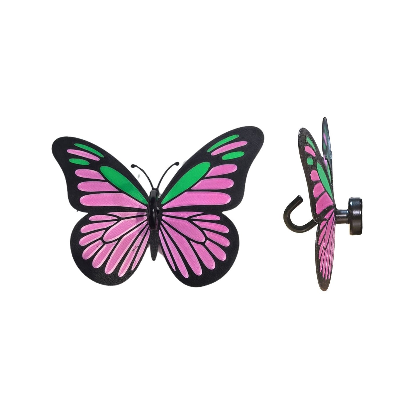 Magnetic Butterfly Hooks, Pack of 2