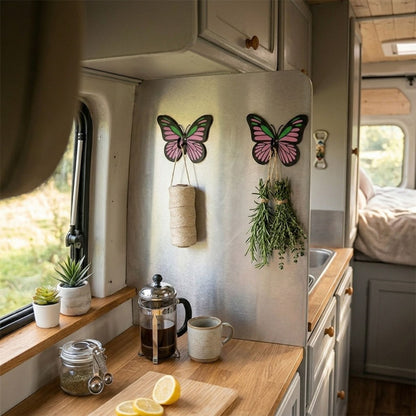 Magnetic Butterfly Hooks, Pack of 2