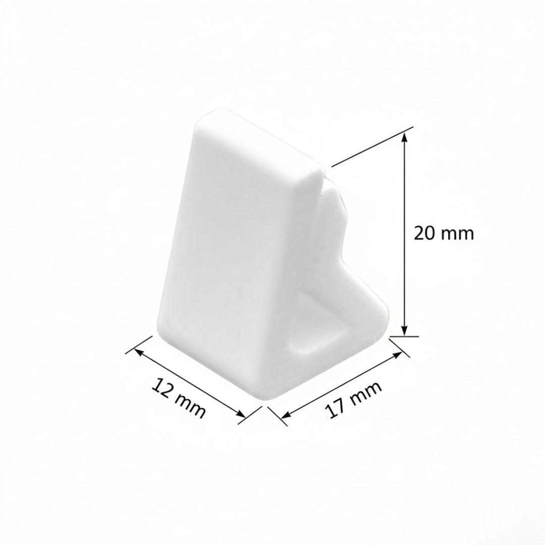 White Mini Sign Holder, Place Card Stand, Table Name Placeholder Display (8-pack)
