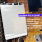 Smart Reusable Dry-wipe Flipchart