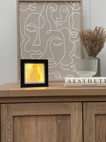 Backlit Memento Tile in Frame