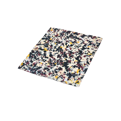 Multicolour, recycled plastic tiles (5-pack)