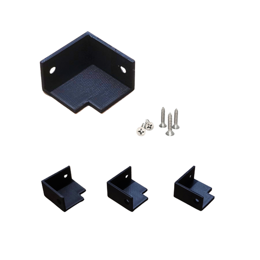 Universal 90° Frame Guard & Decorative Corner Protectors (Pack of 4)