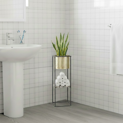 Multicolour, recycled plastic tiles (5-pack)