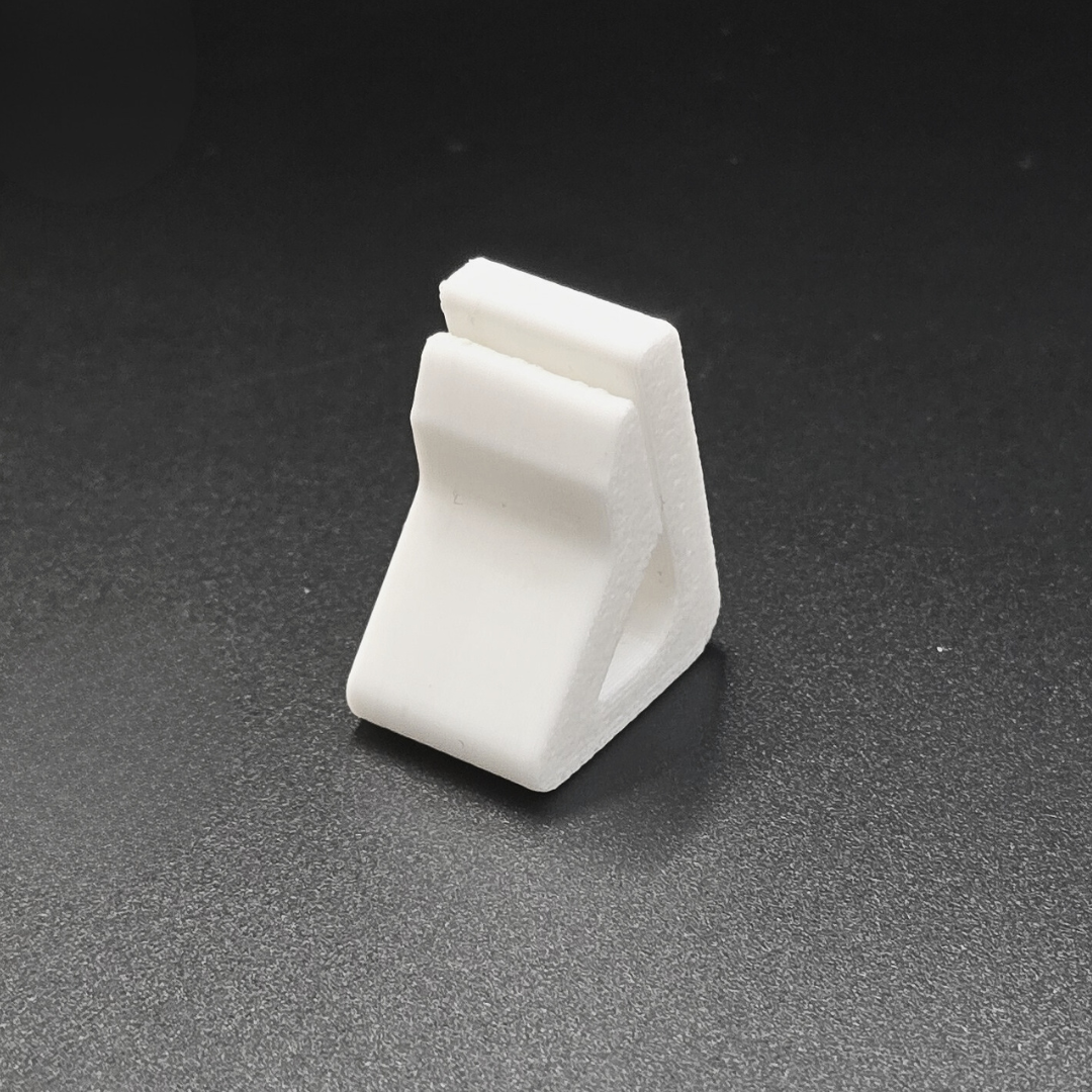 White Mini Sign Holder, Place Card Stand, Table Name Placeholder Display (8-pack)