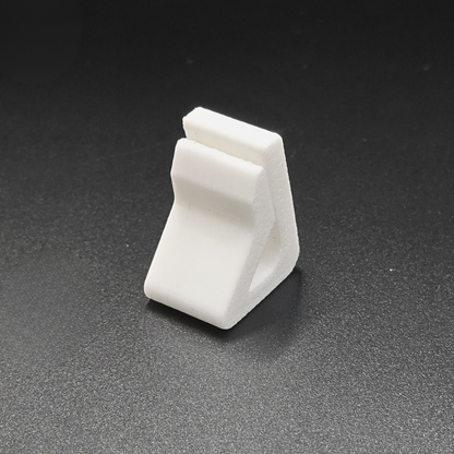 White Mini Sign Holder, Place Card Stand, Table Name Placeholder Display (8-pack)
