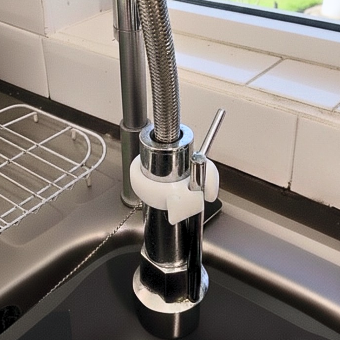 Sink Sprayer Latch & Sponge Hook