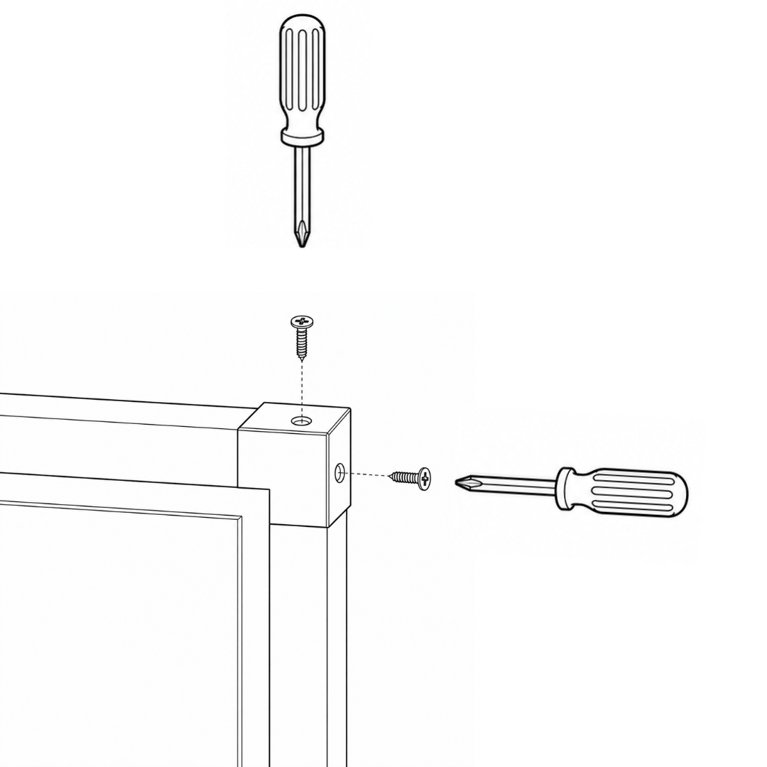 Universal 90° Frame Guard & Decorative Corner Protectors (Pack of 4)