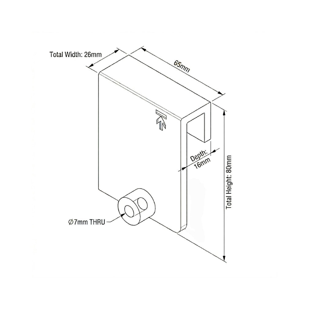 Cupboard Door Knob Drill Guide