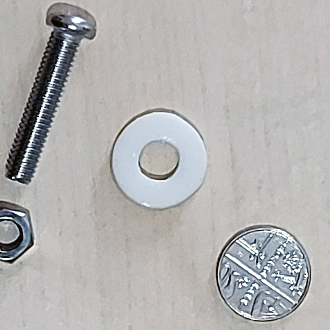 Flat Rubber Washer: DIN 125